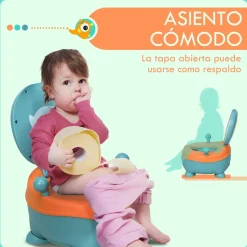 Orinal infantil Zonekiz con tapa antideslizante 6-36 meses