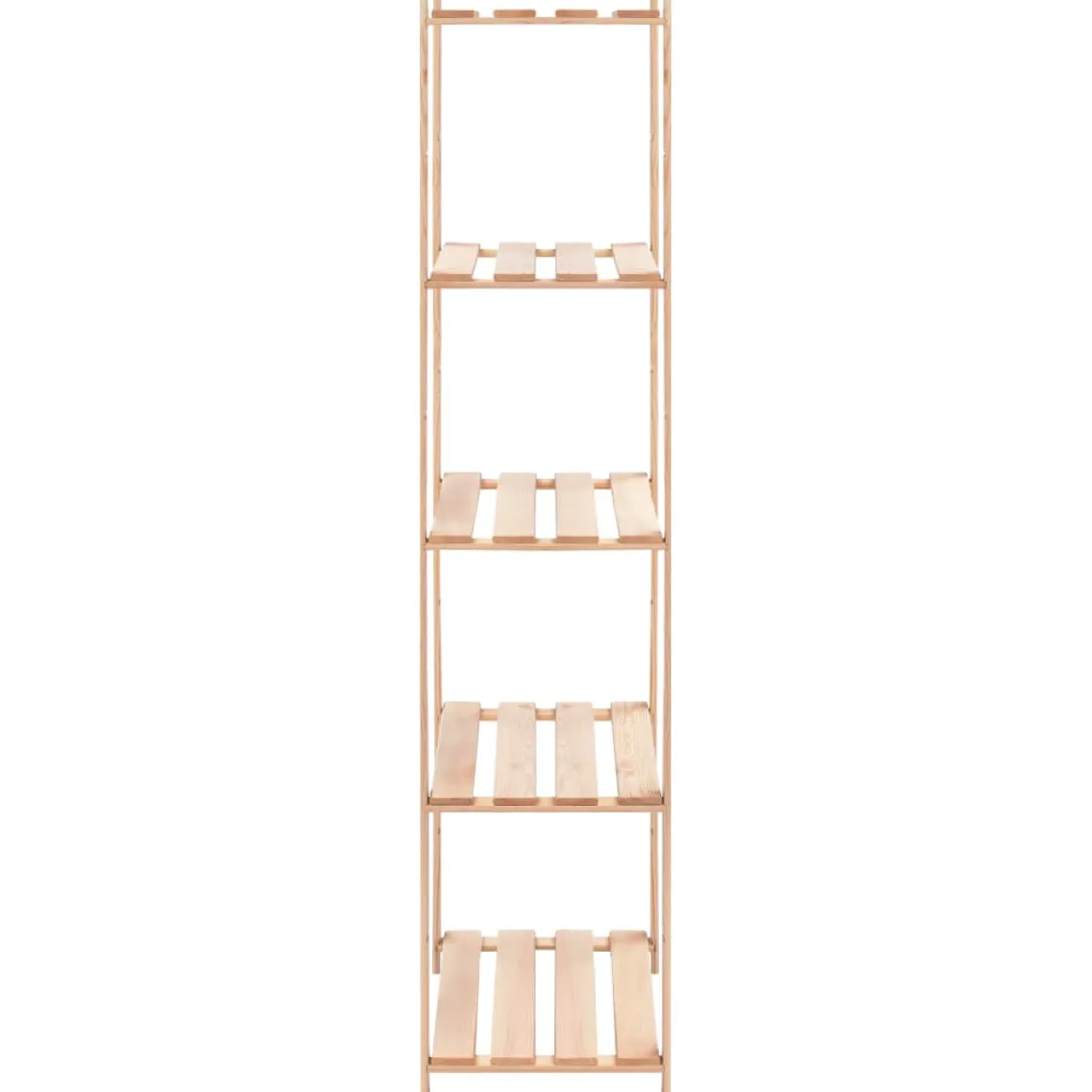 Pack 2 estanterías Everest 5 niveles natural 170x80x38 cm