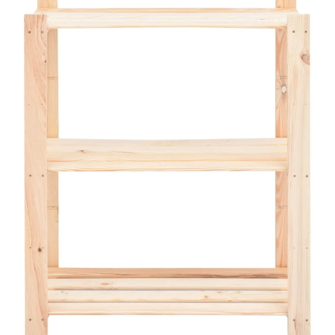 Pack 5 estanterías Prime 5 niveles natural 90x80x38 cm