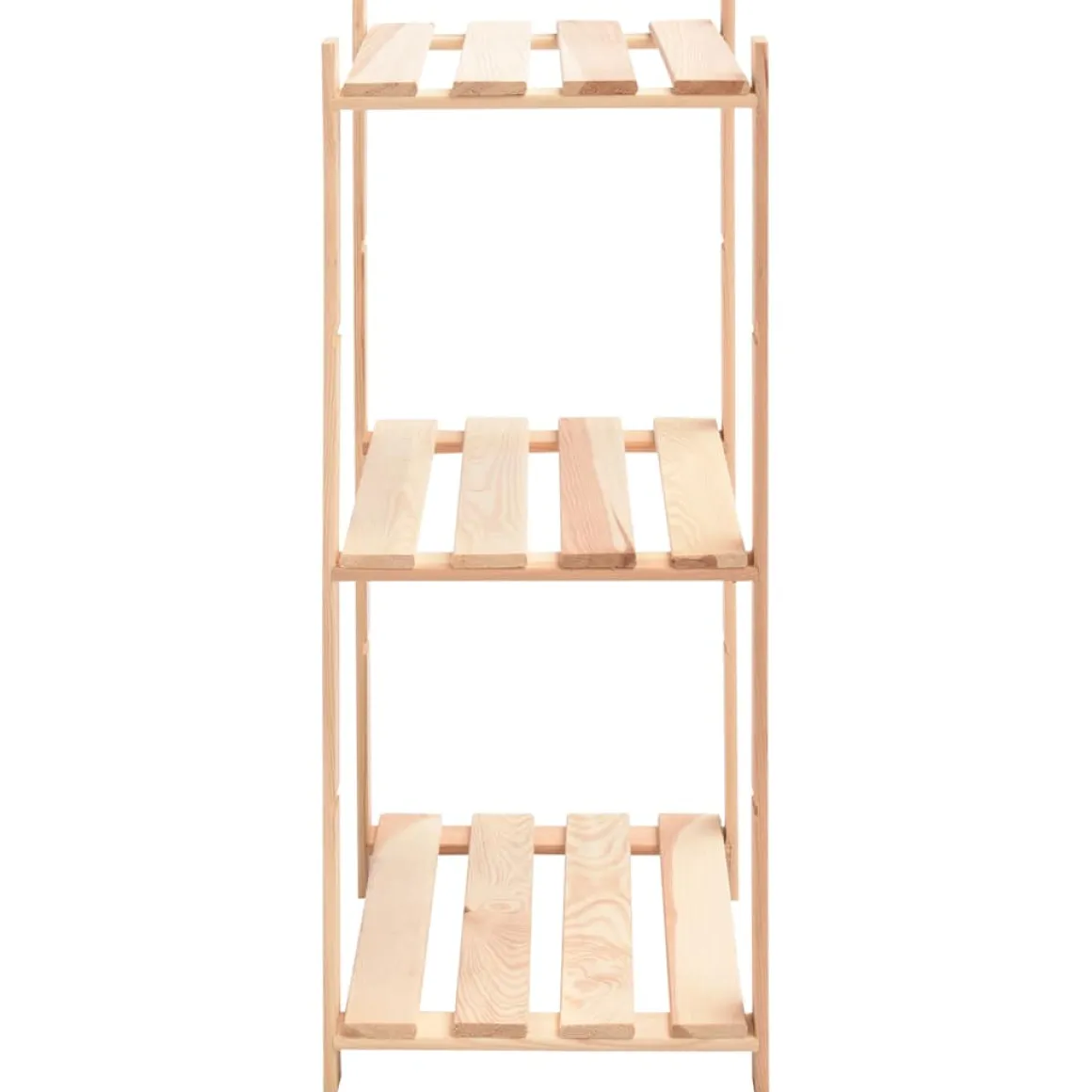 Pack 2 estanterías Terra 3 niveles natural 90x60x38 cm