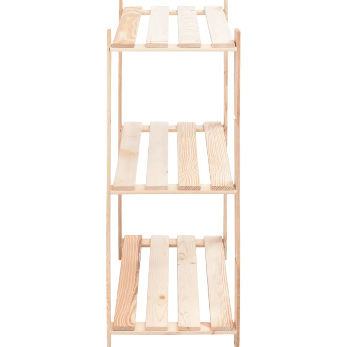 Pack 2 estanterías Urban 3 niveles natural 90x80x38 cm