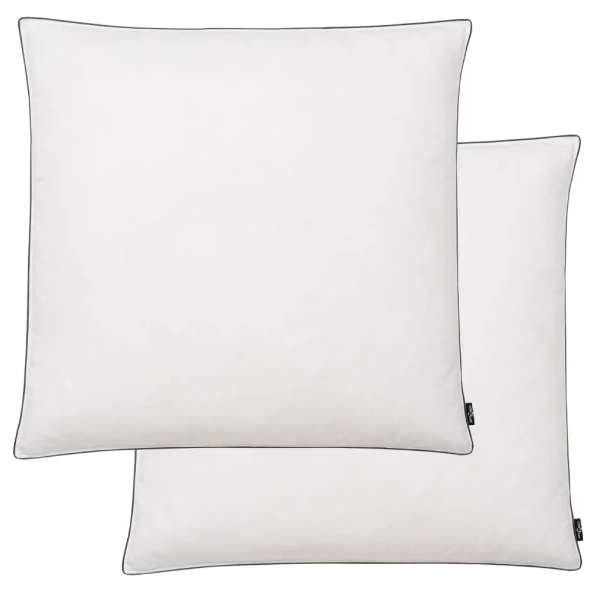 Pack de 2 almohadas de plumón consistencia ligera blanco