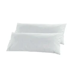 Pack de 2 almohadas Noah fibra tacto seda antialérgicas 70 cm