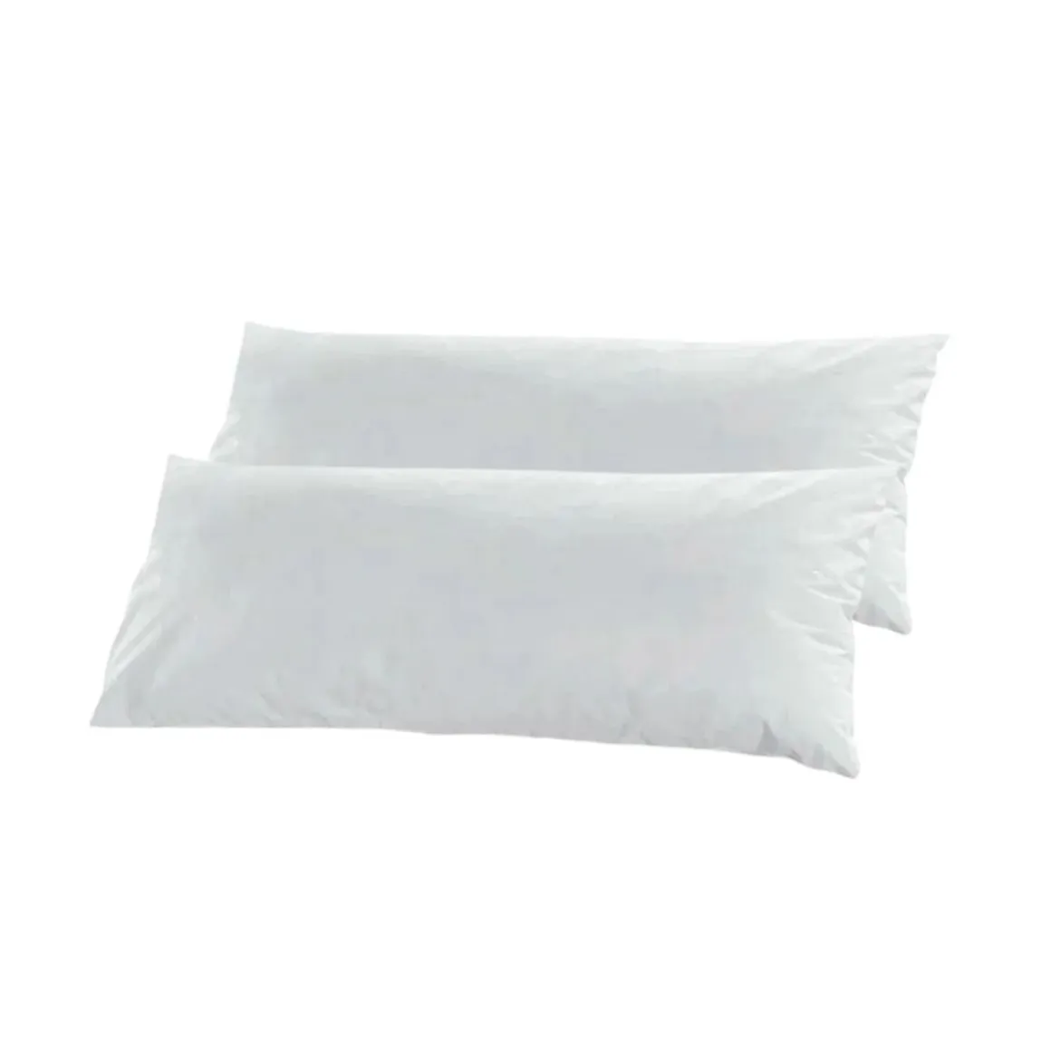Pack de 2 almohadas Noah fibra tacto seda antialérgicas 70 cm