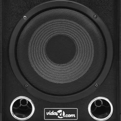 Pack de 2 altavoces VidaXL 800W para escenario hifi negro