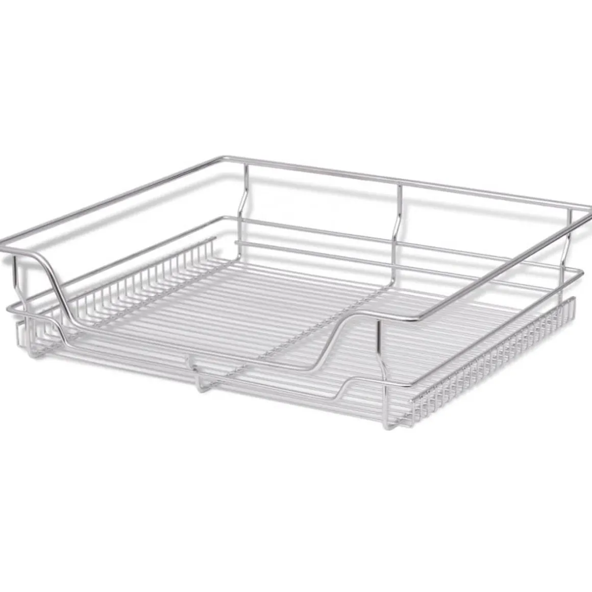 Pack de 2 bandejas de alambre extraíbles inox