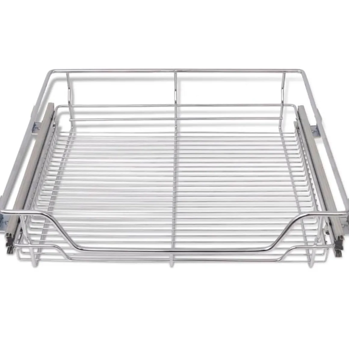 Pack de 2 bandejas de alambre extraíbles inox