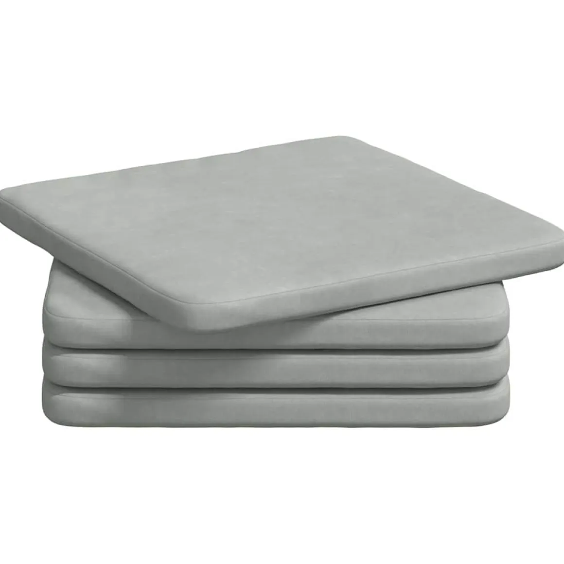 Pack de 4 cojines Cecilia para asiento 40x40 cm