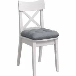Pack de 4 cojines Jimena para asiento 40x40 cm