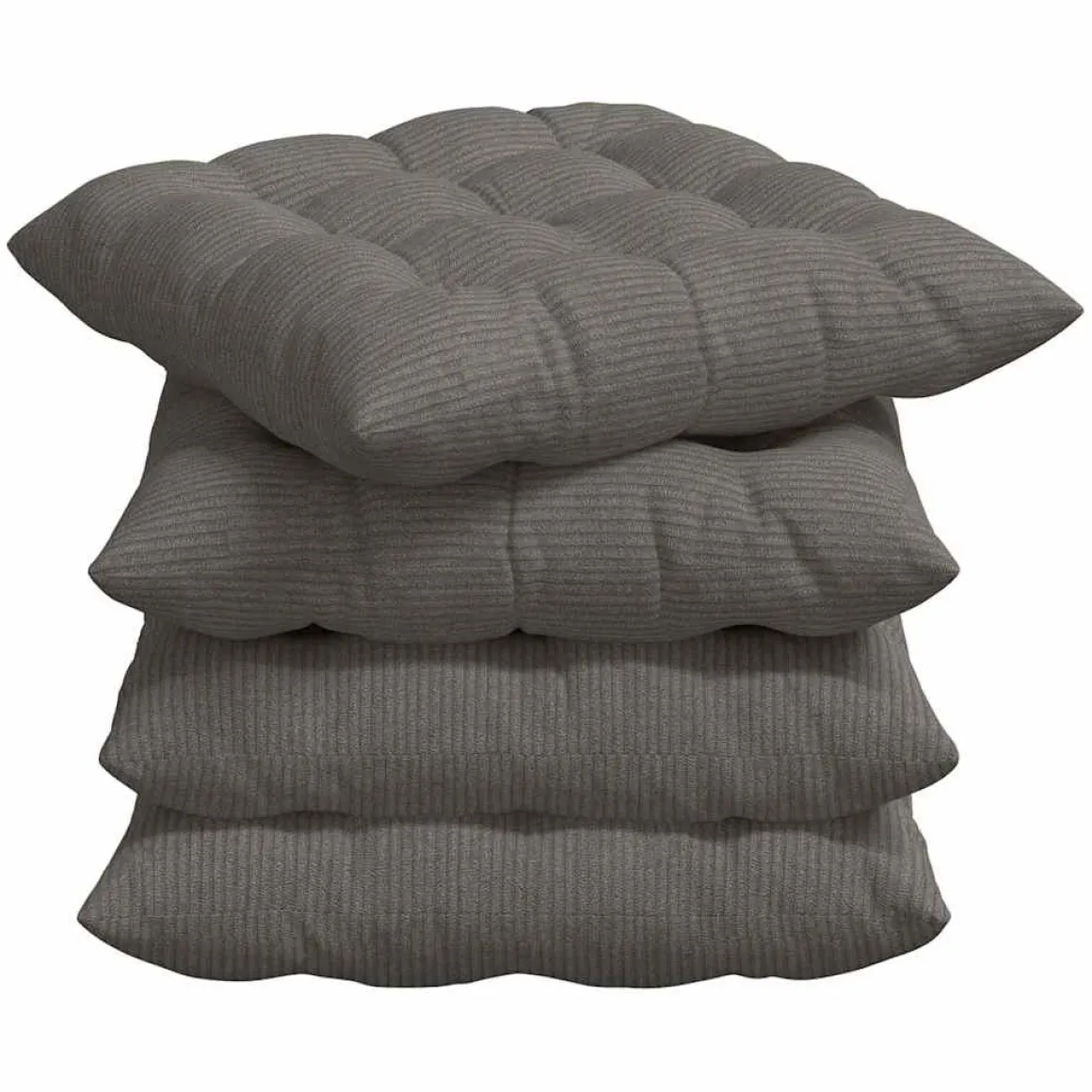 Pack de 4 cojines Lucía para asiento 40x40 cm