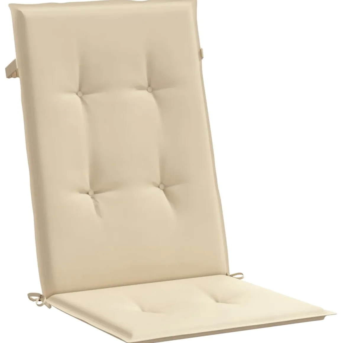 Pack de 2 cojines para silla con respaldo alto 70x50x50 cm