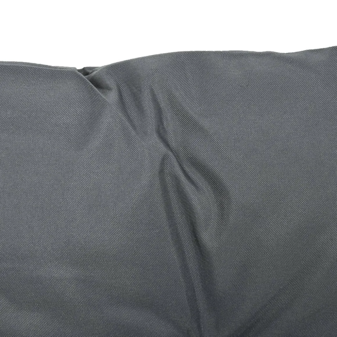 Pack de 2 cojines para silla Outsunny con cordones gris 8x50x98 cm