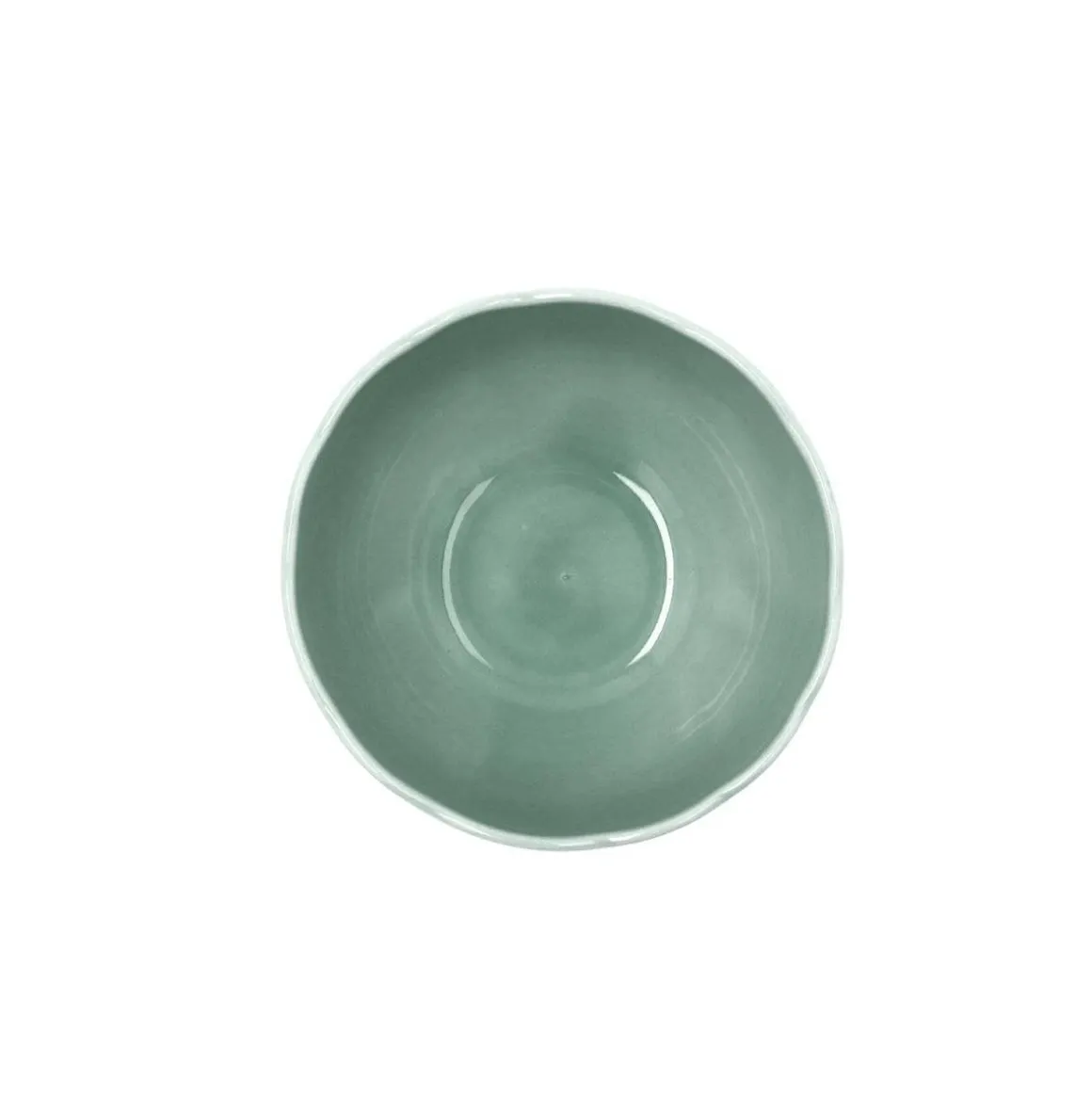Pack de 6 cuencos Aura Stela Bidasoa porcelana verde Ø12x5 cm