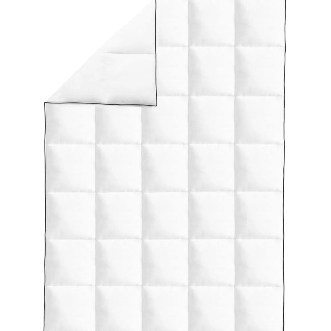 Pack de 2 edredones de plumón blanco
