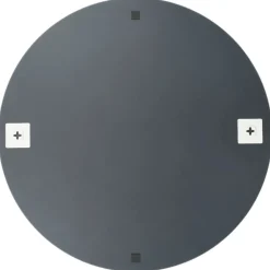 Pack de 2 espejos redondos de pared vidrio Ø50 cm