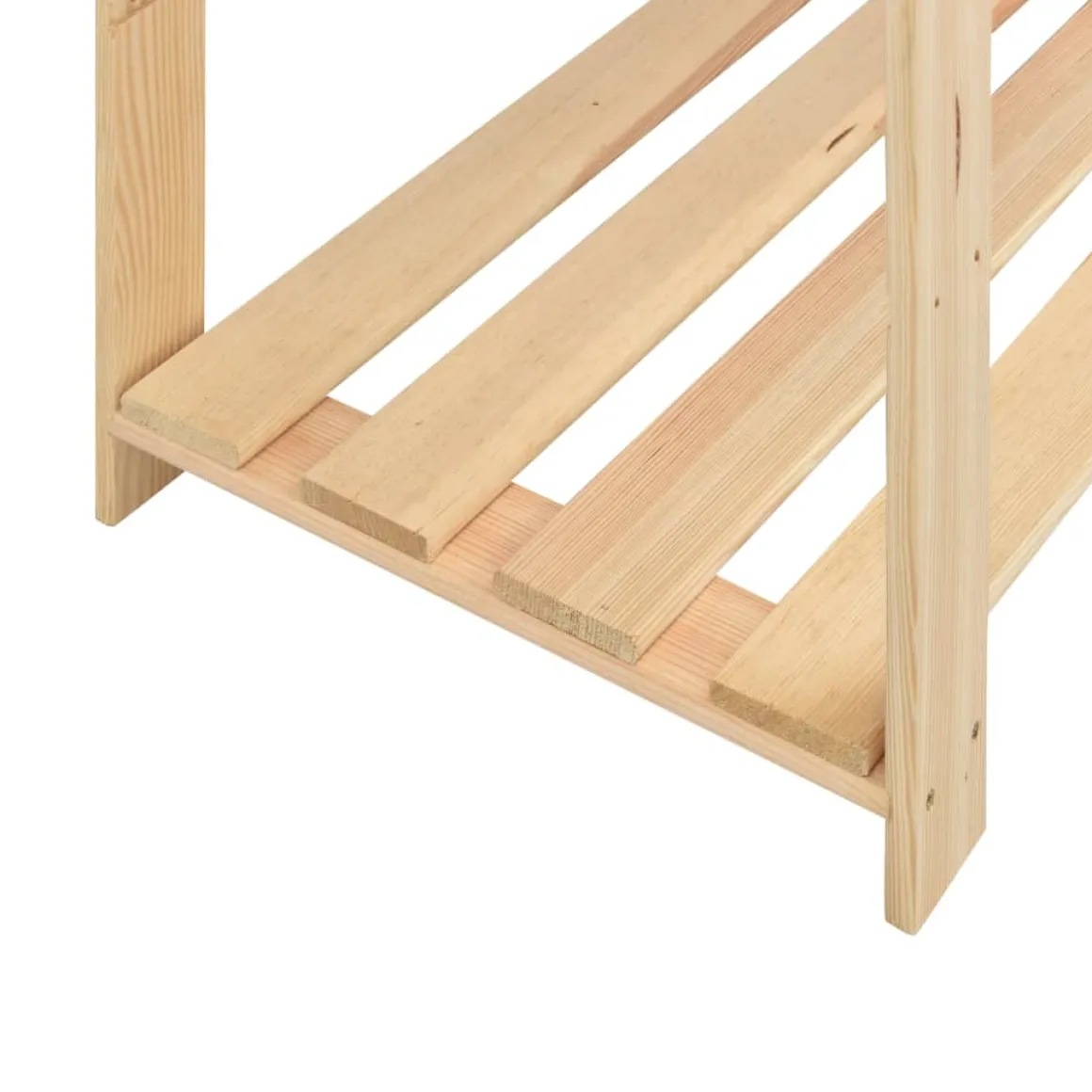 Pack de 3 estanterias Nova 5 niveles natural 170x170x38 cm