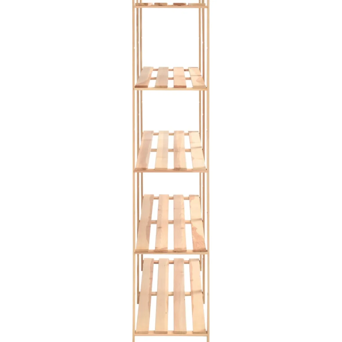 Pack de 3 estanterias Nova 5 niveles natural 170x170x38 cm