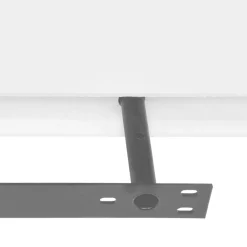 Pack de 2 estantes de pared flotantes MDF 3,8x60x20 cm