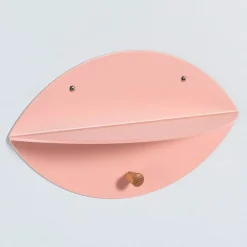 Pack de 2 estantes Oba Mate rosa dalia 20,2x35x10 cm