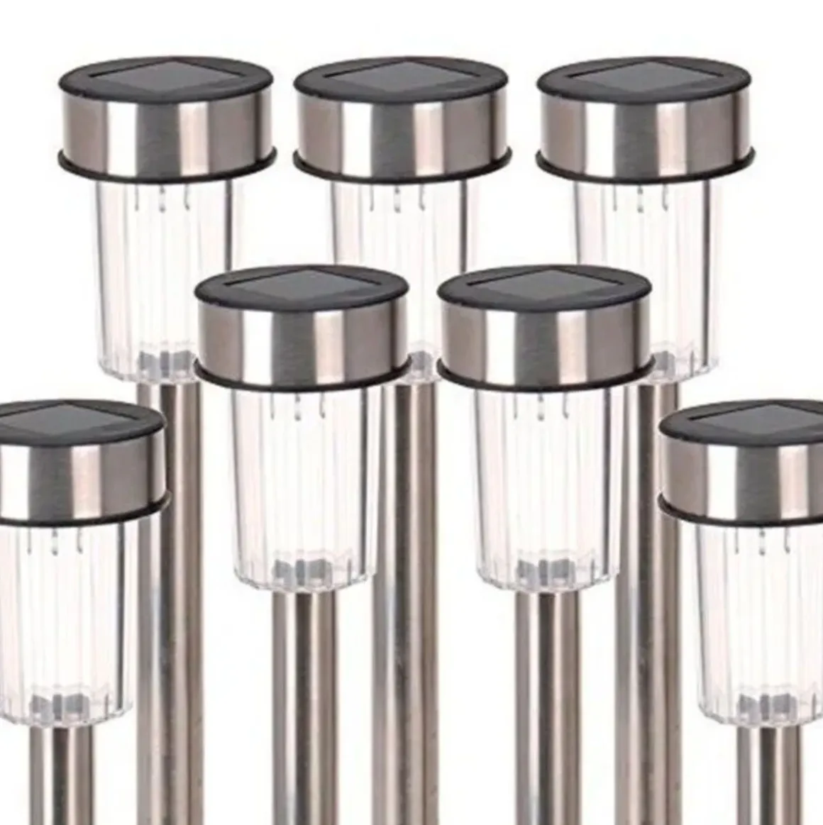 Pack de 7 luces solares Ø4,6x36,5 cm