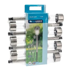Pack de 7 luces solares Ø4,6x36,5 cm