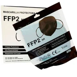 Pack de 20 Mascarillas FFP2 desechables negro