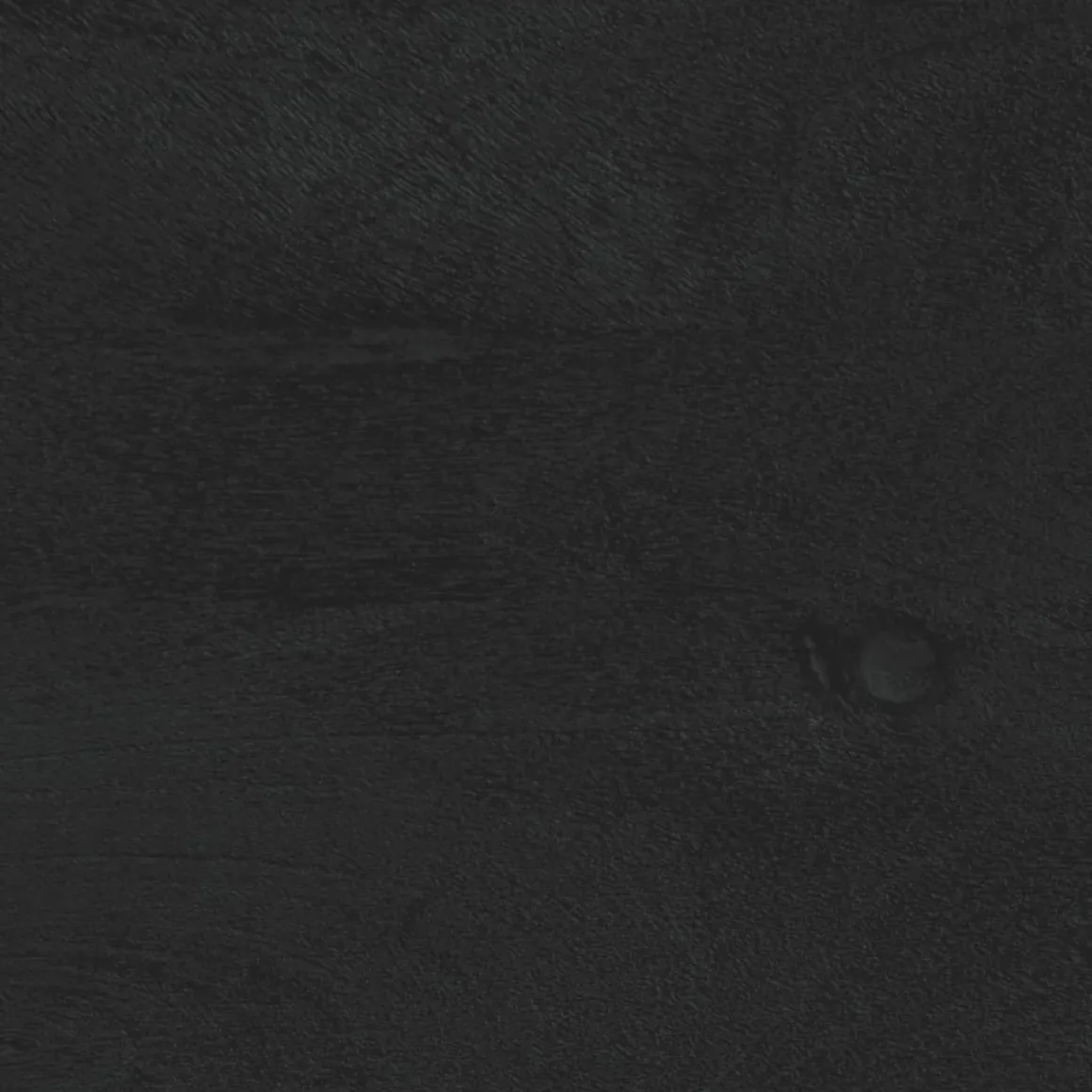 Pack de 2 mesitas de noche Aljibe con puerta negro 46x40x33 cm