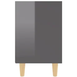 Pack de 2 mesitas de noche Kribi 2 estantes abiertos 50x40x30 cm
