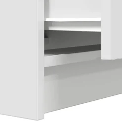 Pack de 2 mesitas de noche Este 2 cajones + estante 80x38x34 cm