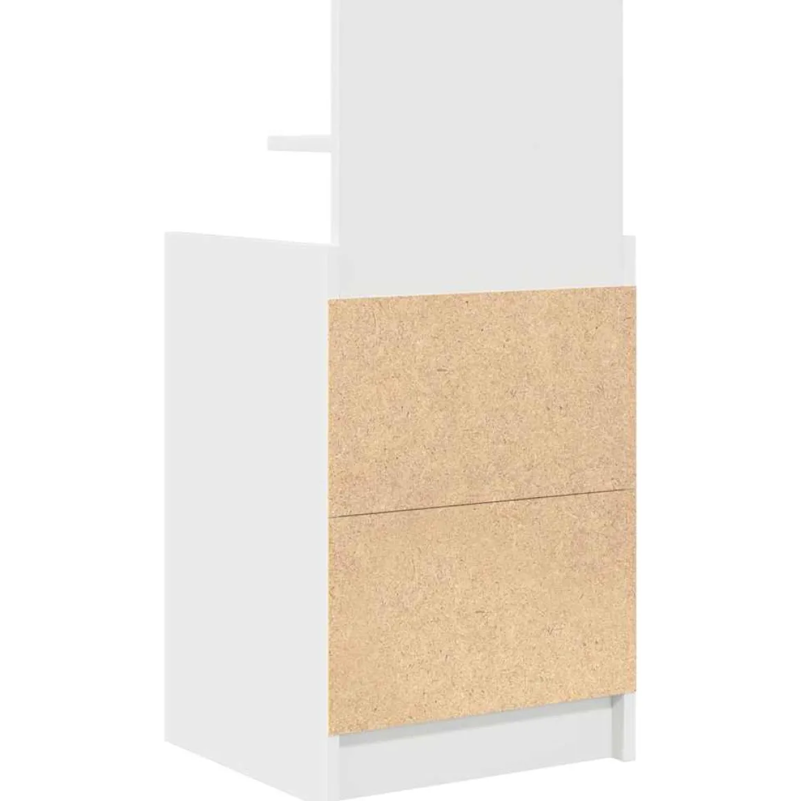 Pack de 2 mesitas de noche Este 2 cajones + estante 80x38x34 cm