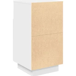Pack de 2 mesitas de noche Infinity 2 cajones + compartimento 68x36x36 cm
