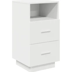 Pack de 2 mesitas de noche Infinity 2 cajones + compartimento 68x36x36 cm