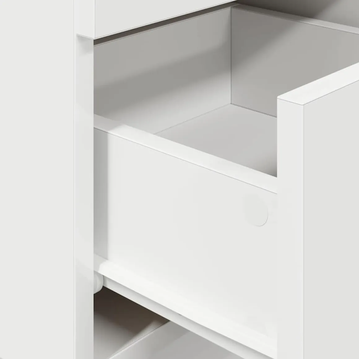 Pack de 2 mesitas de noche Infinity 2 cajones + compartimento 68x36x36 cm