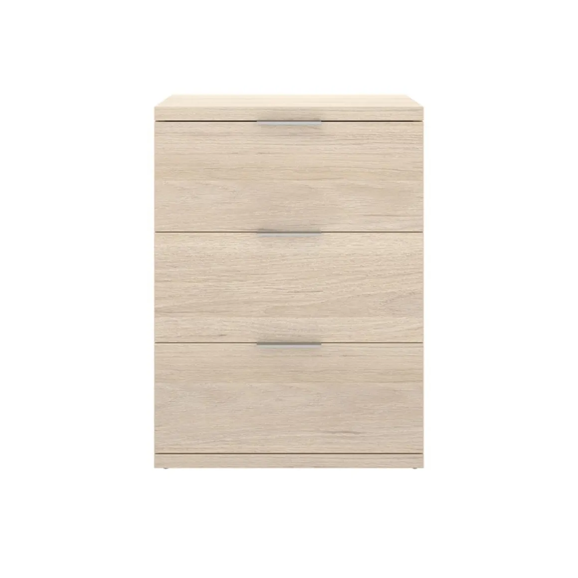 Pack de 2 mesitas de noche Rio 3 cajones 56,8x42x34,2 cm