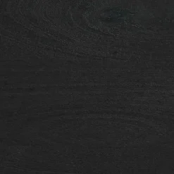 Pack de 2 mesitas de noche Tristán con cajón + compartimento negro 46x40x33 cm