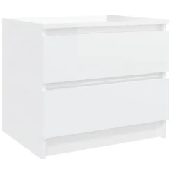 Pack de 2 mesitas de noche Kampal 2 cajones 43,5x50x39 cm