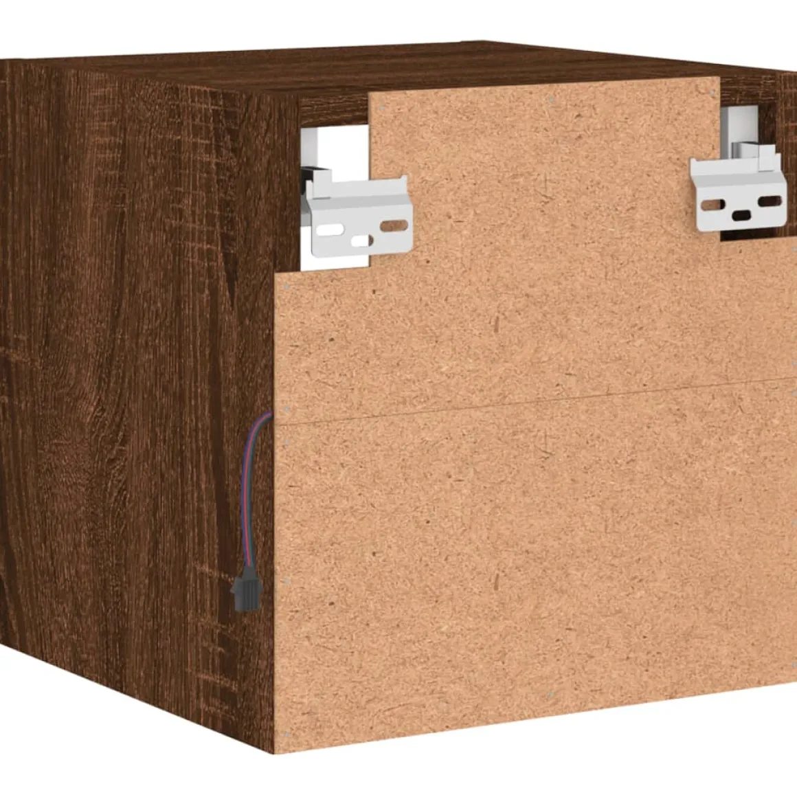 Pack de 2 muebles de TV Vedda de pared con luces LED 30x28,5x30 cm