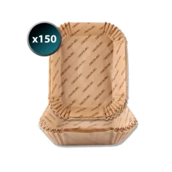 Pack de 150 papeles para freidora de aire Cecotec Cecofry BigBucket Paper 9-11L marrón 6,5x31x27 cm