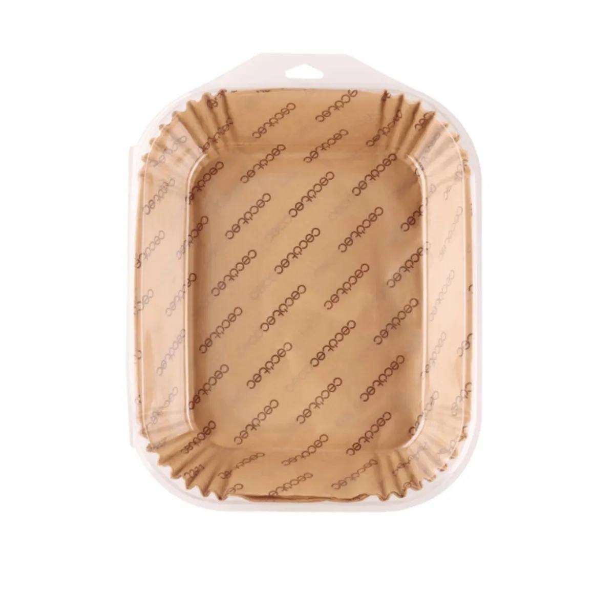 Pack de 150 papeles para freidora de aire Cecotec Cecofry BigBucket Paper 9-11L marrón 6,5x31x27 cm