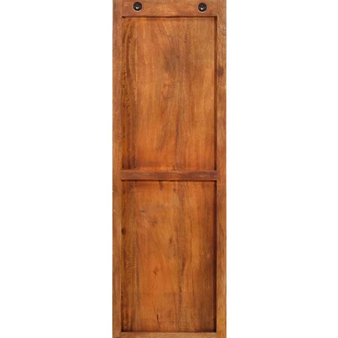Pack de 2 percheros de pared con 3 ganchos madera 110x36x3 cm