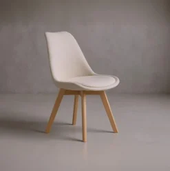 Pack de 4 sillas Bistro asiento acolchado