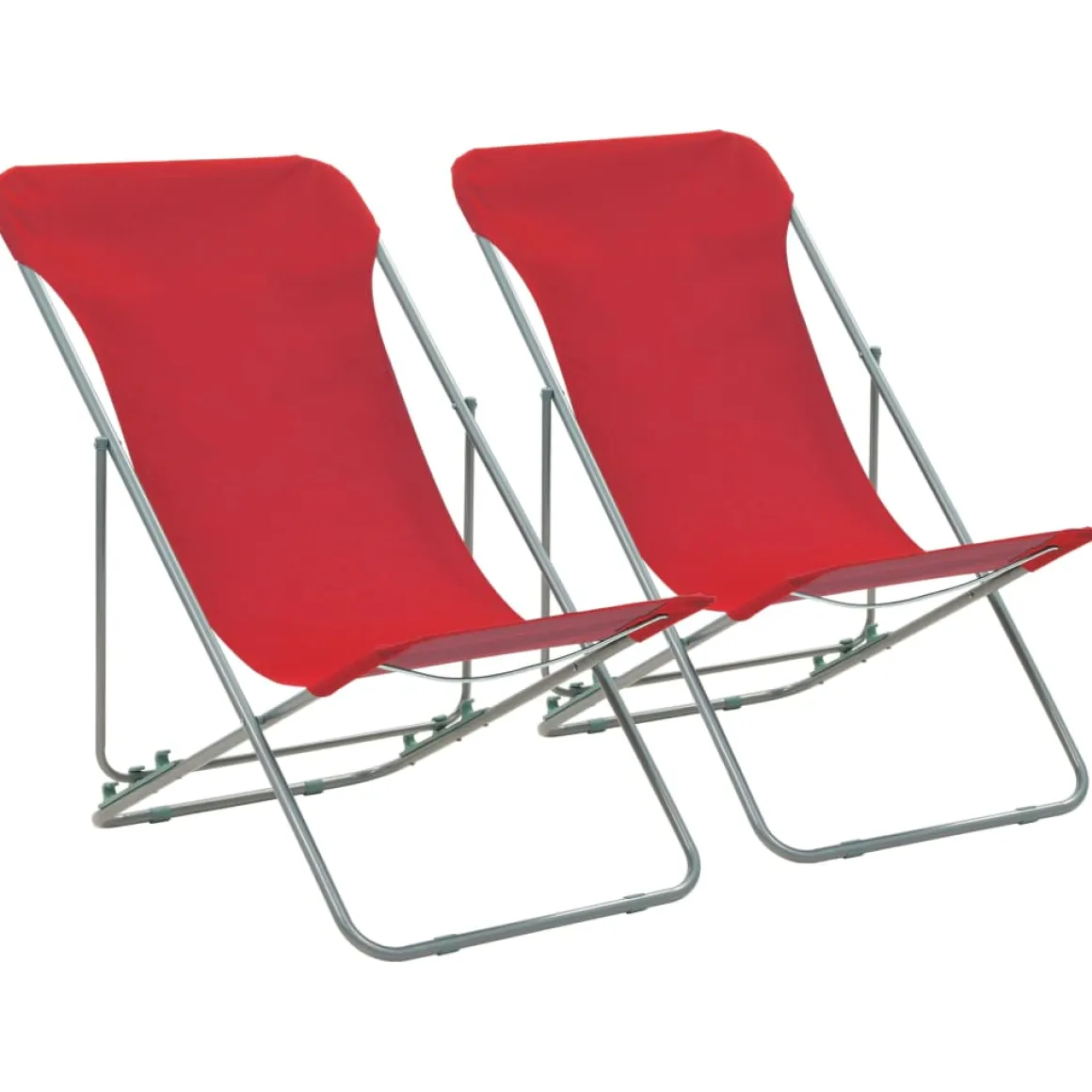 Pack de 2 sillas Bora plegables 99x75x57 cm