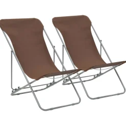Pack de 2 sillas Bora plegables 99x75x57 cm