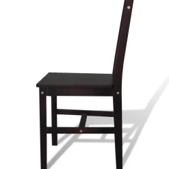 Pack de 4 sillas de comedor Wade madera de pino 85,5x41,5x45,5 cm