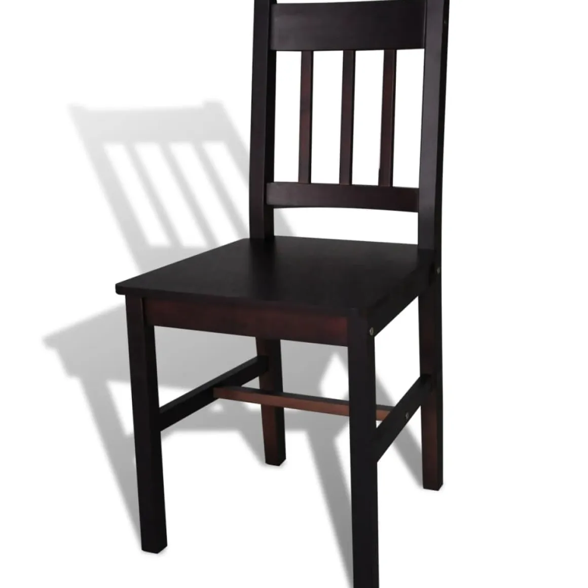 Pack de 4 sillas de comedor Wade madera de pino 85,5x41,5x45,5 cm