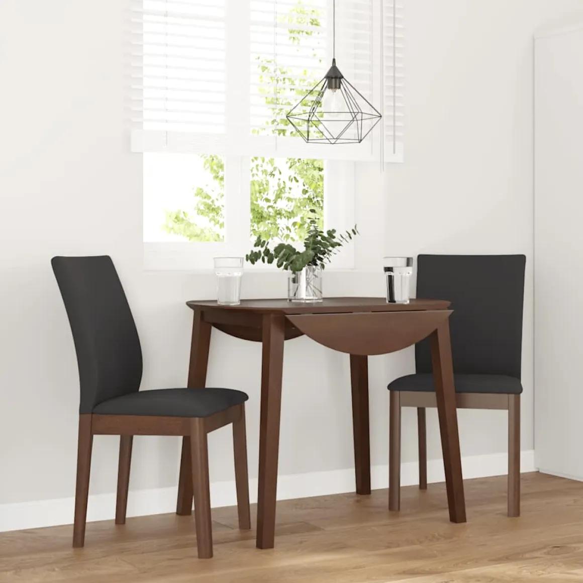 Pack de 2 sillas de comedor Emperador asiento acolchado 90x48,5x49 cm