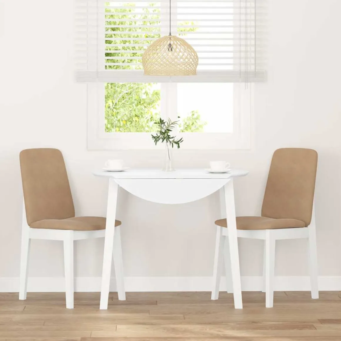 Pack de 2 sillas de comedor Syra respaldo ergonómico