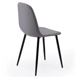 Pack de 4 sillas de comedor Hall diseño industrial