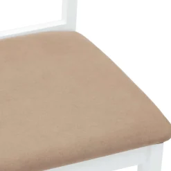 Pack de 2 sillas de comedor Laurent asientos acolchados