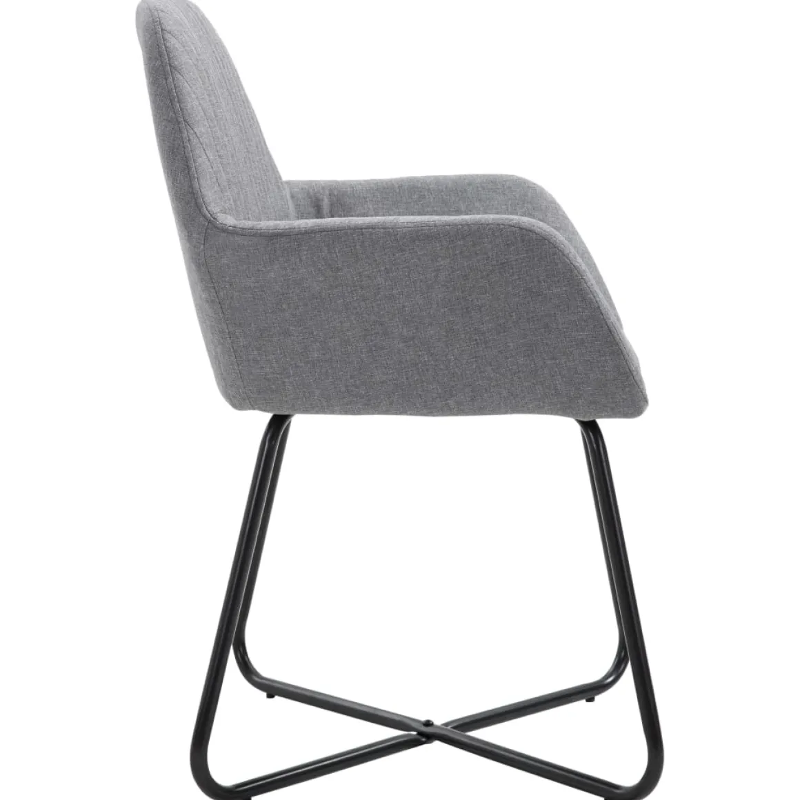 Pack de 2 sillas de comedor Tchia terciopelo 84x61x61 cm